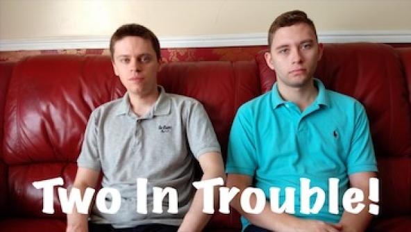 Two In Trouble Featuring  Lukas Reynolds & Clyde Walton
