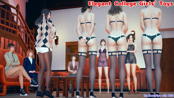 [CG Animation] #05 Elegant College Girls' Toys (Remake)