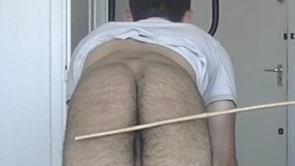 22 yo Marco - caning and spanking