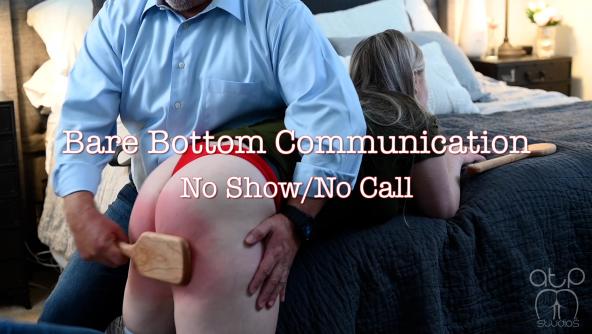 Bare Bottom Communication - No Call, No Show, Bared OTK - 1080p