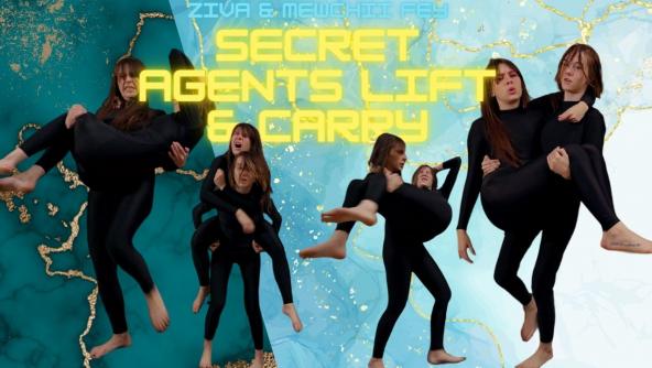 HD/ Ziva Fey And Mewchii Fey - Secret Agents Lift And Carry CUSTOM