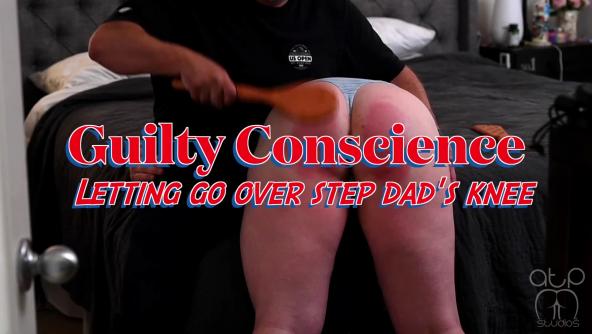Guilty Conscience - Letting Go over Step Dad’s Knee - 1080p