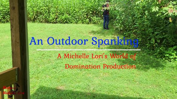 Billy Gets an Outdoor Spanking