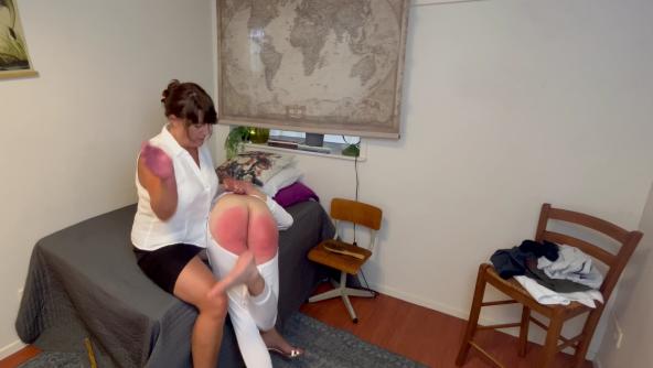 Spanked by stepmoms best friend