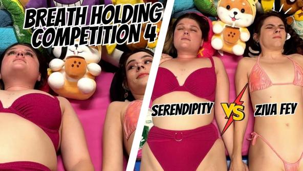 HD/ Ziva Fey - Breath Holding Competition 4 With Serendipity