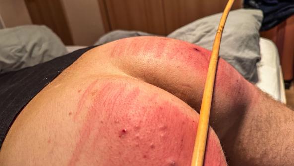 Madam D’s New Year Campaign: 200 Cane Strikes Over the Discipline Cushion