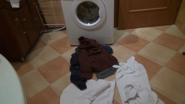 Renier bathroom mess