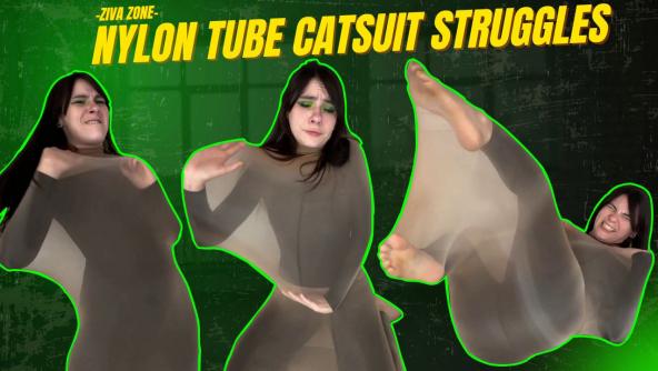 HD/ Ziva Fey - Ultra Ziva in: Nylon Tube Booby Trap Struggle