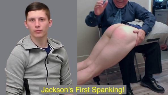 Jackson’s First Spanking 