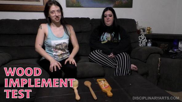 Wood Implement Test featuring Bunni & Yasmine - 1080p